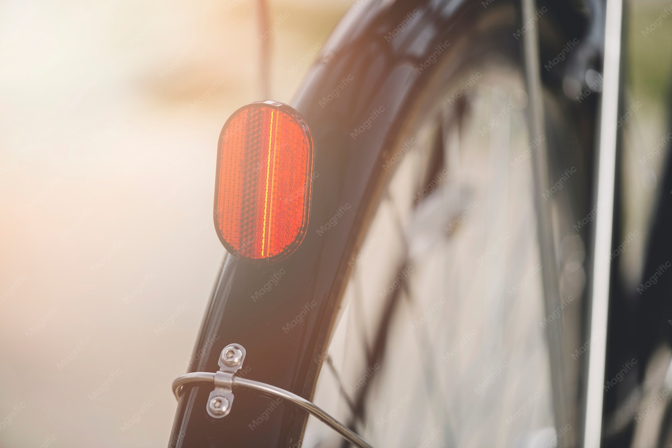 Close-up of a bicycle wheelDescription automatically generated